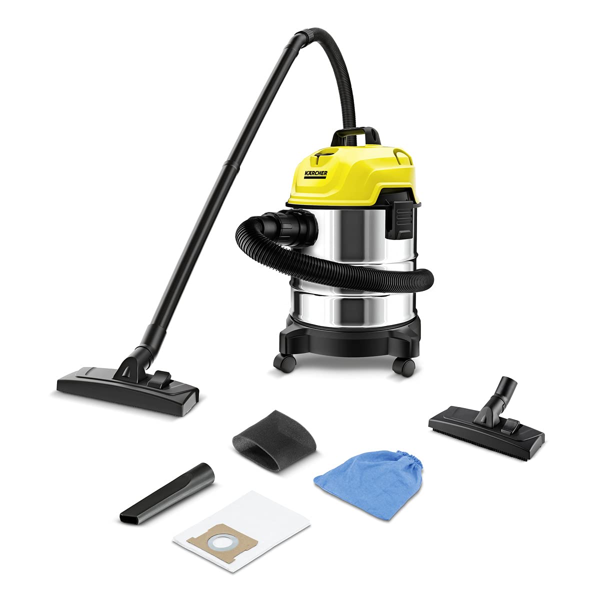 Karcher WD 1s Classic: Powerful, Versatile Wet and Dry Vacuum Cleaner