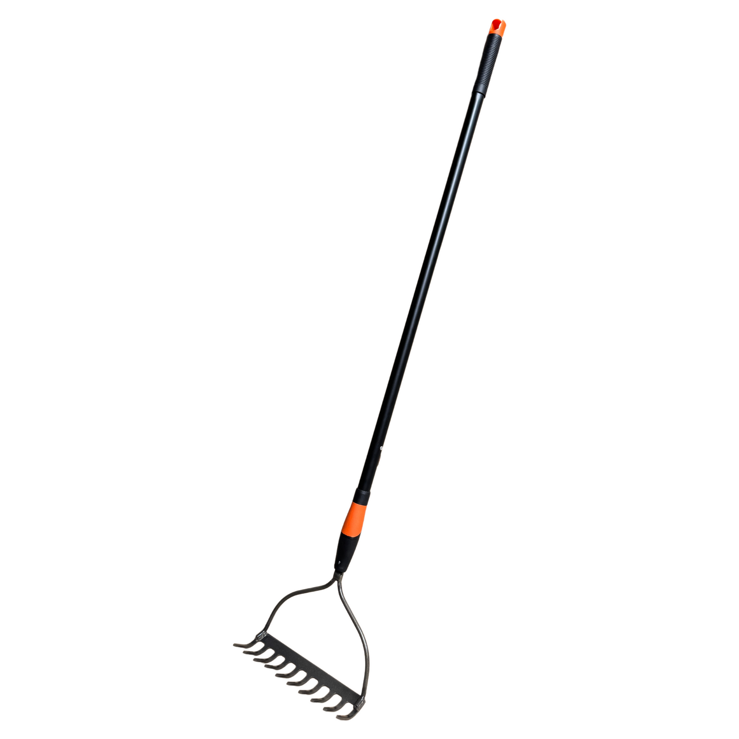 Falcon Quick Combi Tool Set - Bow Rake Attachment | 10 Teeth - Easy Click & Lock System - Compatible with Falcon Handle | Ideal for Leveling, Spreading, and Collecting Debris