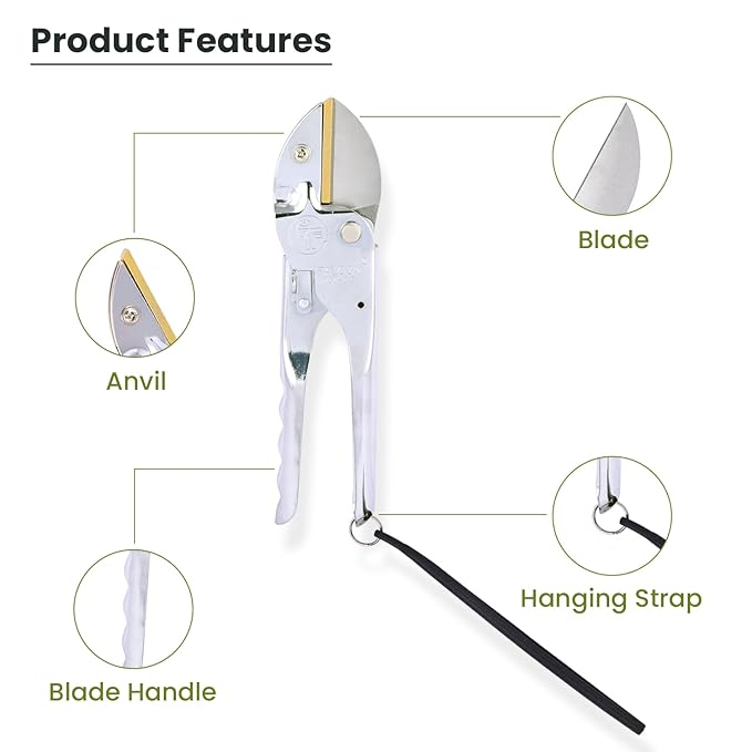 Falcon Pruning Secateur - Precision Cutting for Garden and Horticulture