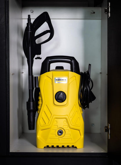 Karcher K1 Upright Pressure Washer: Ideal for Cleaning Cars, Bikes, and Outdoor Surfaces