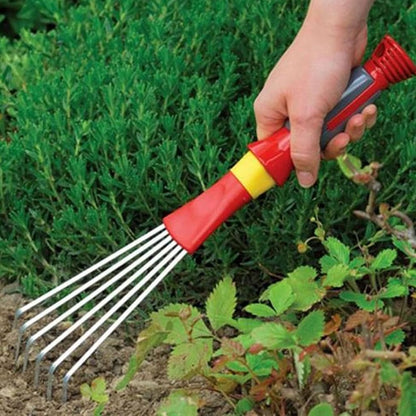 Wolf Garten Small Fan Leaf Rake LD-2K: A Versatile Tool for Precise Gardening