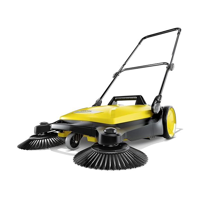 Karcher S4 Twin Push Sweeper: Efficient and Hygienic Outdoor Cleaning