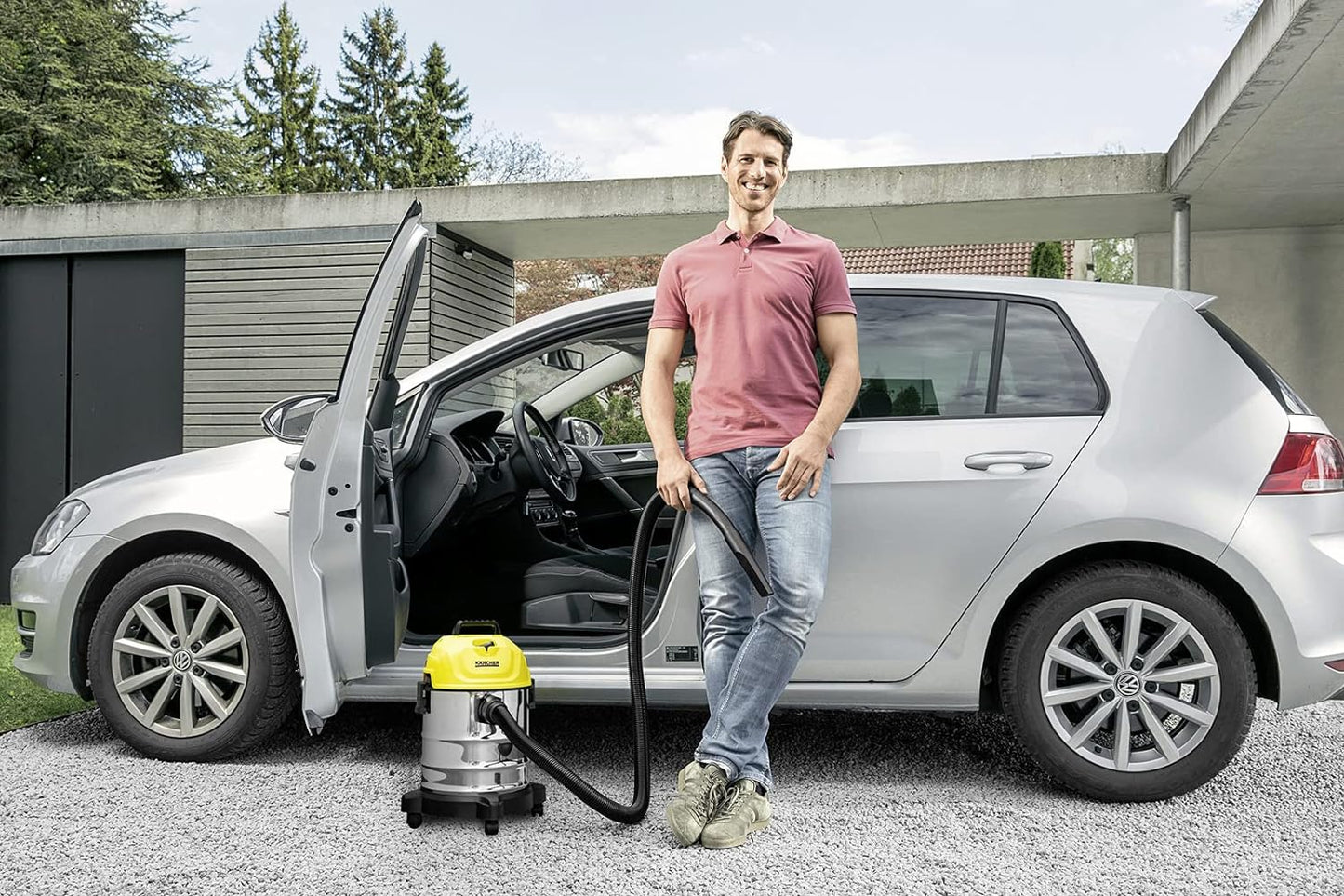 Karcher WD 1s Classic: Powerful, Versatile Wet and Dry Vacuum Cleaner