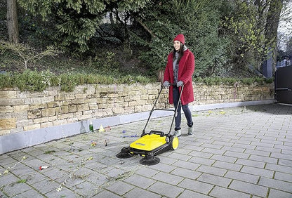 Karcher S4 Twin Push Sweeper: Efficient and Hygienic Outdoor Cleaning