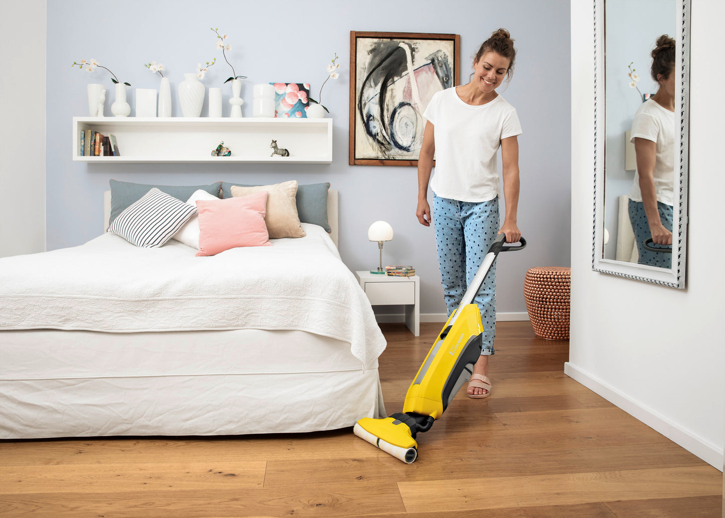 KARCHER FC5 Cordless EU Floor Cleaner - Powerful, 2-in-1 Hard Floor Cleaning