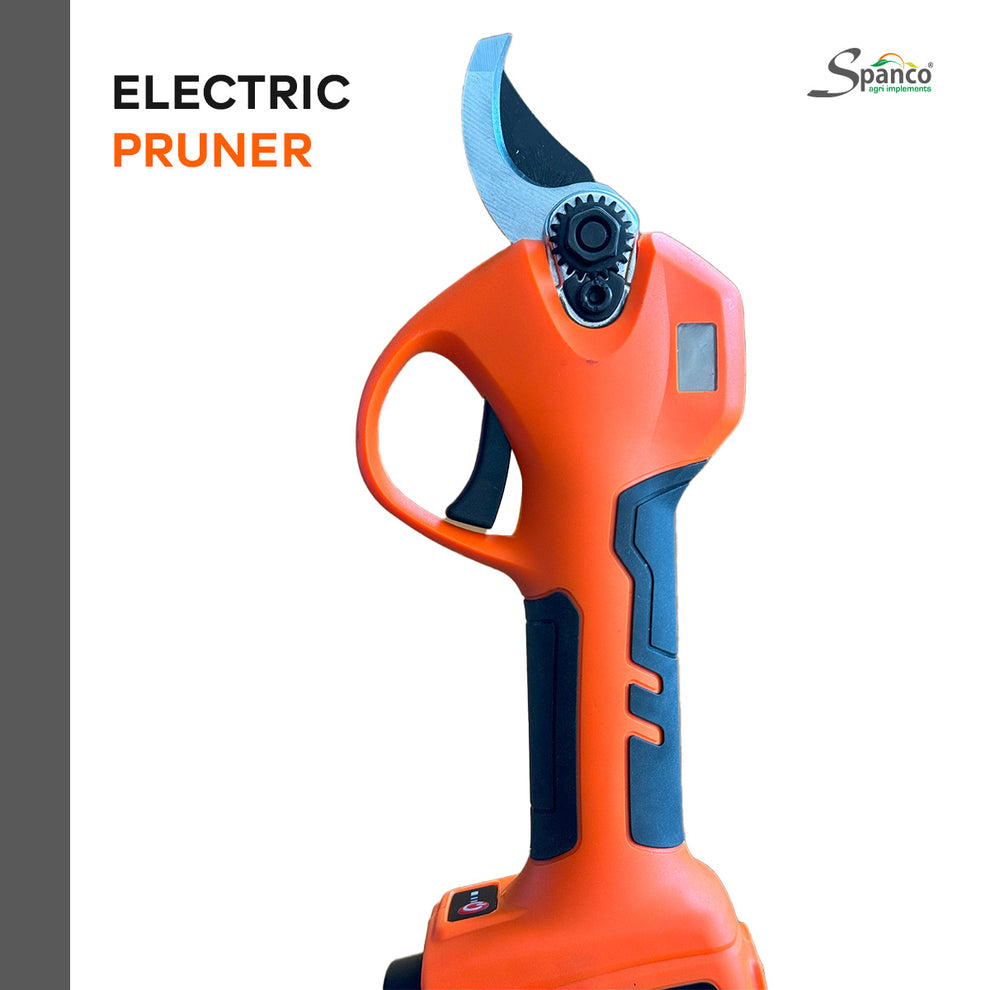 Spanco Tools SPANCO by Falcon Electric Pruning Shear (with Double Plug-in Battery ...