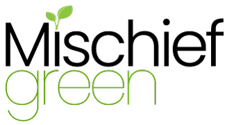 Mischief green website logo